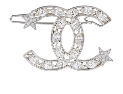 Chanel CC Stars Hair Clip, front view
